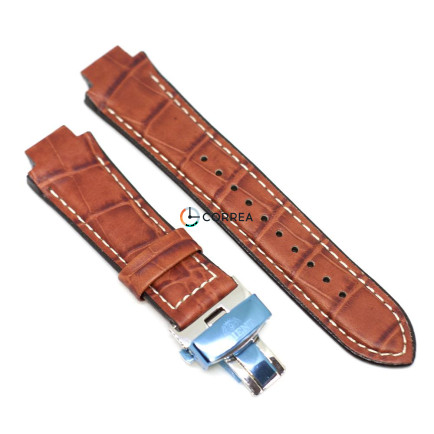 Ремінець шкіряний для годинника Orient QUDDBA RO-007 - 6